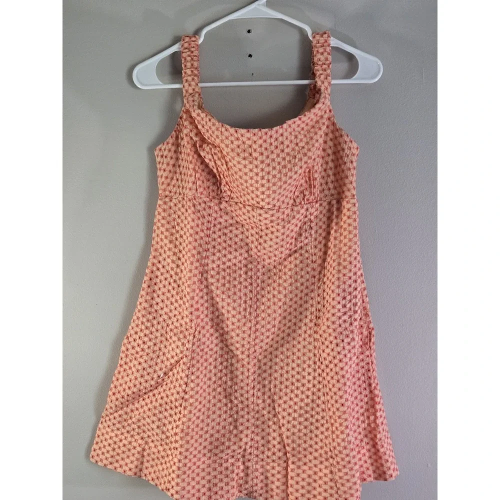 Free People Berry Kiss Mini Textured Dress Size L NWT Off-Shoulder Pull Sleeve